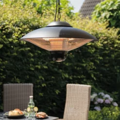 Sunred - Chauffage avec télécommande sirius 2100 w halogène noir ce09b Discount