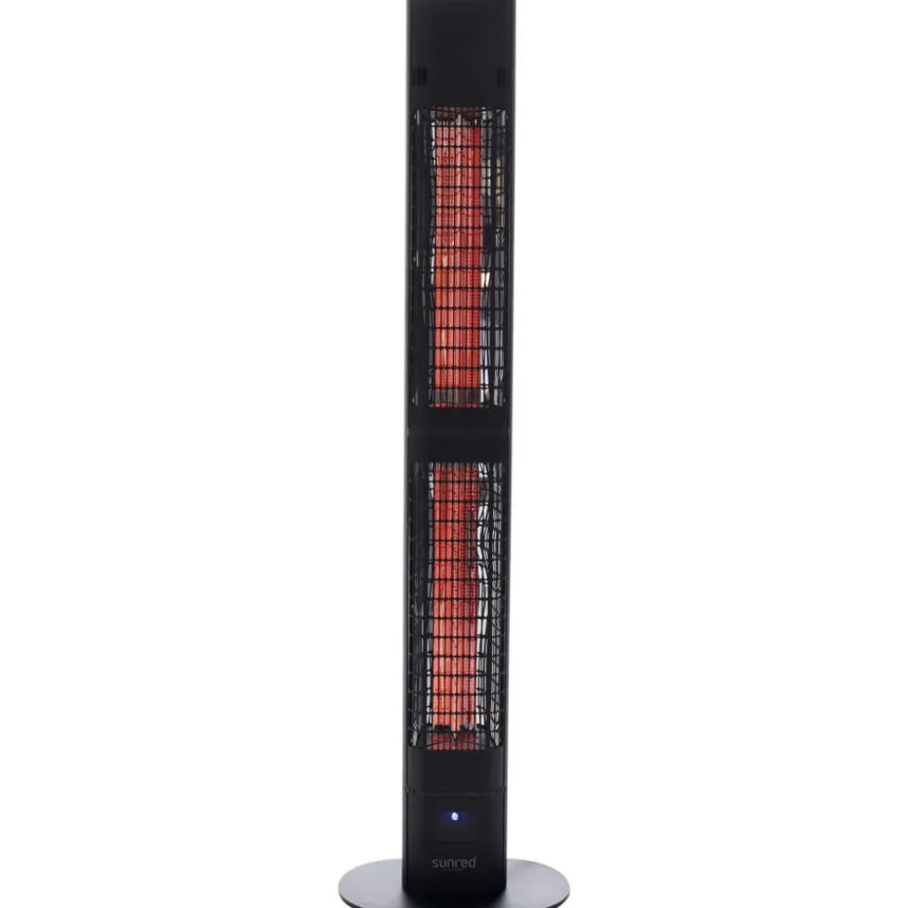 Sunred Chauffage D’Extérieur | - Chauffage de patio royal diamond dark 3000 w noir