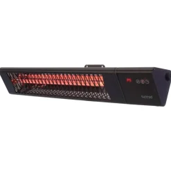 Sunred Chauffage D’Extérieur | - Chauffage mural de patio royal diamond smart dark 2500w carbone
