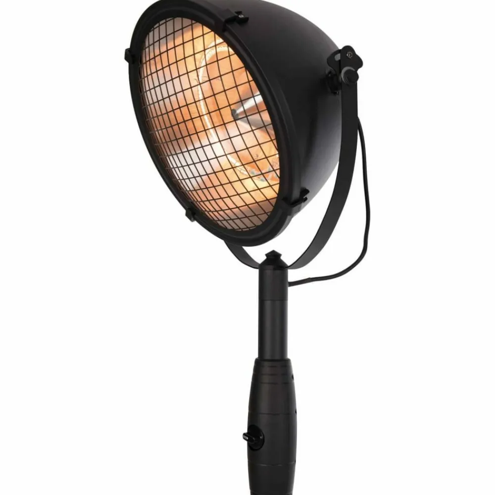 Sunred Chauffage D’Extérieur | - Chauffage sur pied indus 2100 w halogène noir