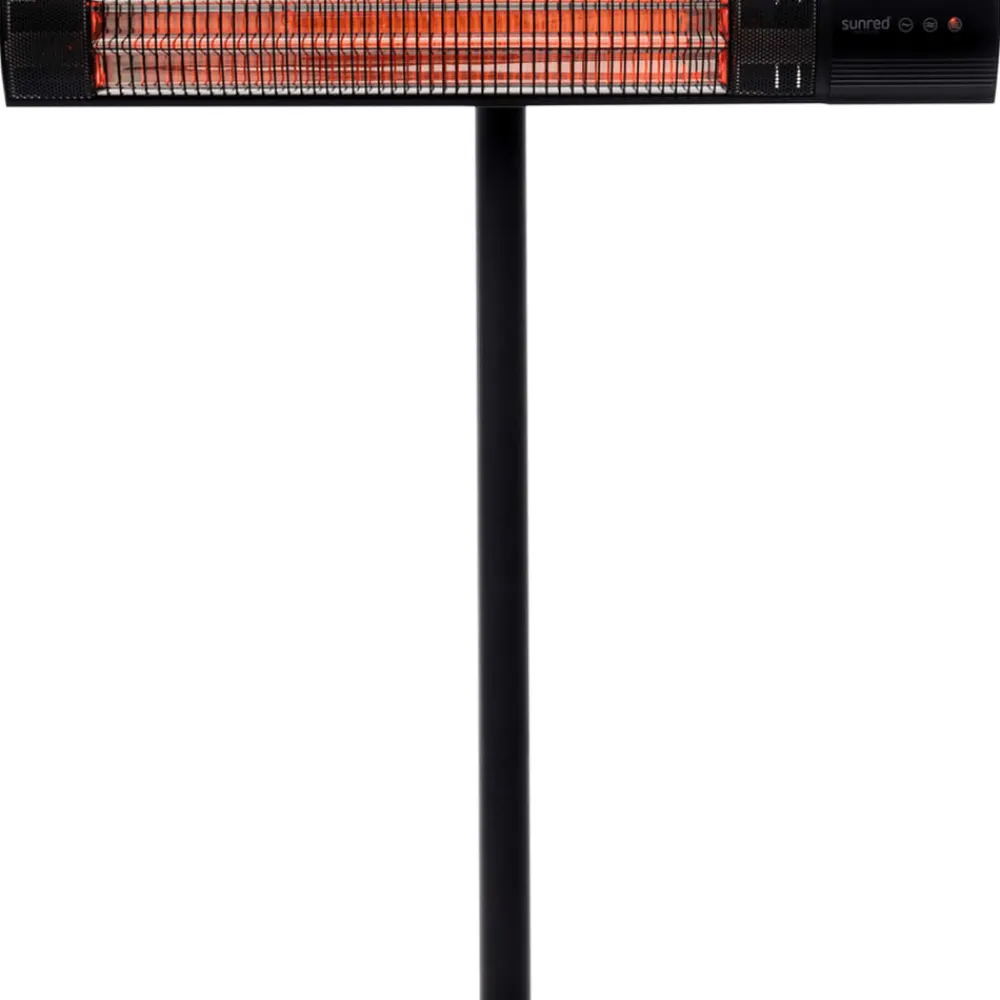 Sunred - Chauffage sur pied royal diamond dark 2500 w noir Best