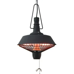 Sunred - Chauffage suspendu indus 2100 w halogène noir rsh16 Sale