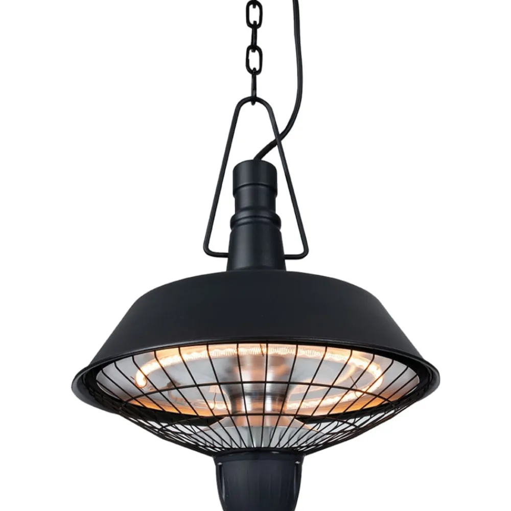 Sunred - Chauffage suspendu indus 2100 w halogène noir rsh16 Sale
