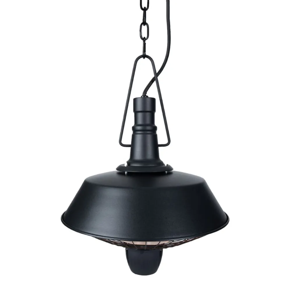 Sunred - Chauffage suspendu indus 2100 w halogène noir rsh16 Sale