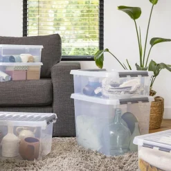 Sunware - Boîte de rangement en plastique q-line 52 litres Online