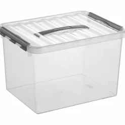 Sunware Décoration Créative | - Boîte de rangement en plastique q-line 22 litres