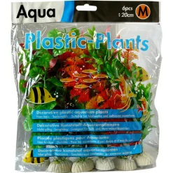 Superfish Plantes Et Décoration | - Plantes plastiques pour aquariums 6 pièces - 20cm M