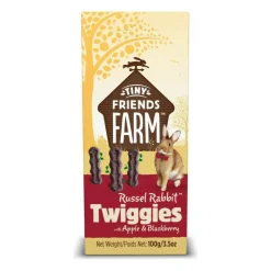 Supreme Petfoods Alimentation | - Friandises lapin twiggies - pomme & mûres - supreme tiny friends 100 g