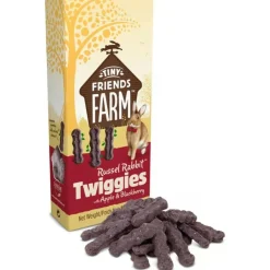 Supreme Petfoods Alimentation | - Friandises lapin twiggies - pomme & mûres - supreme tiny friends 100 g