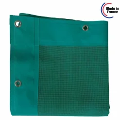 Tecplast - Bâche brise vue micro-perforée mp460bv 2,5x3m - verte - garantie 5 ans Sale