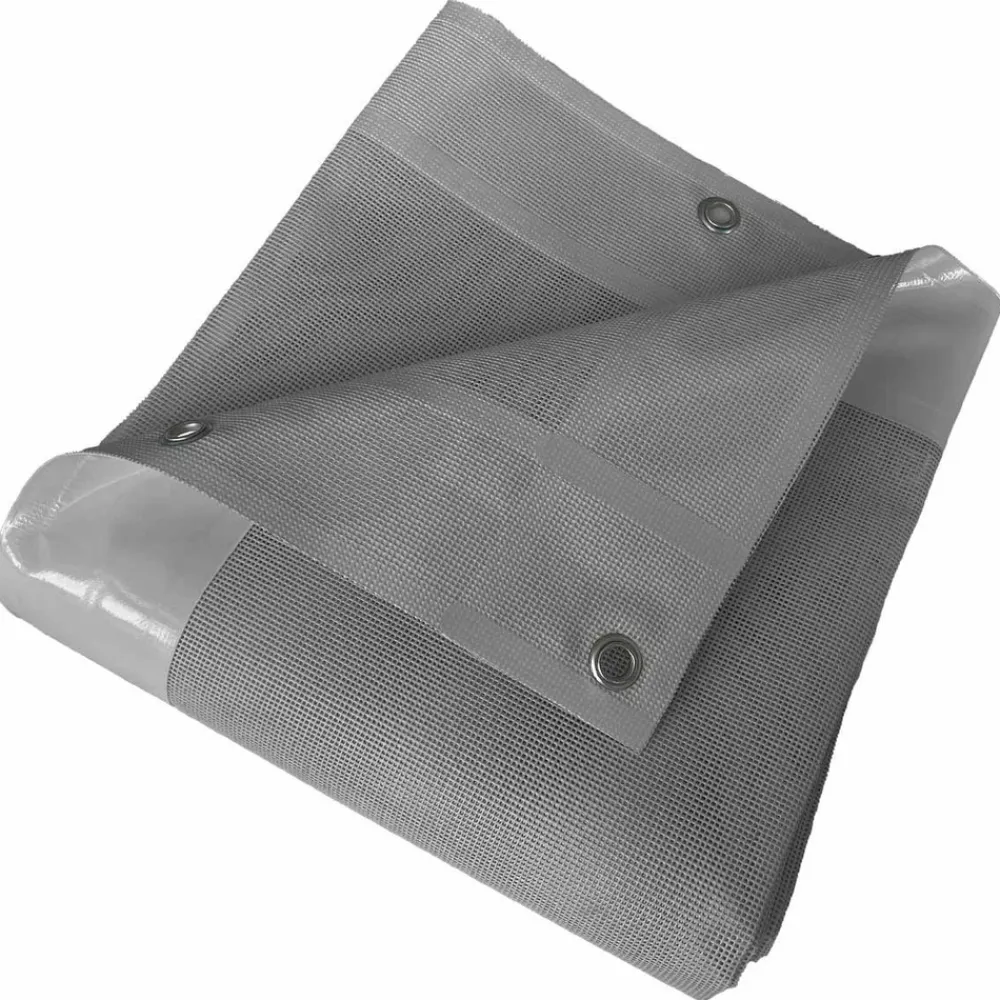 Tecplast - Bâche micro-perforée mp460mu 3x5 m - grise - garantie 5 ans Online