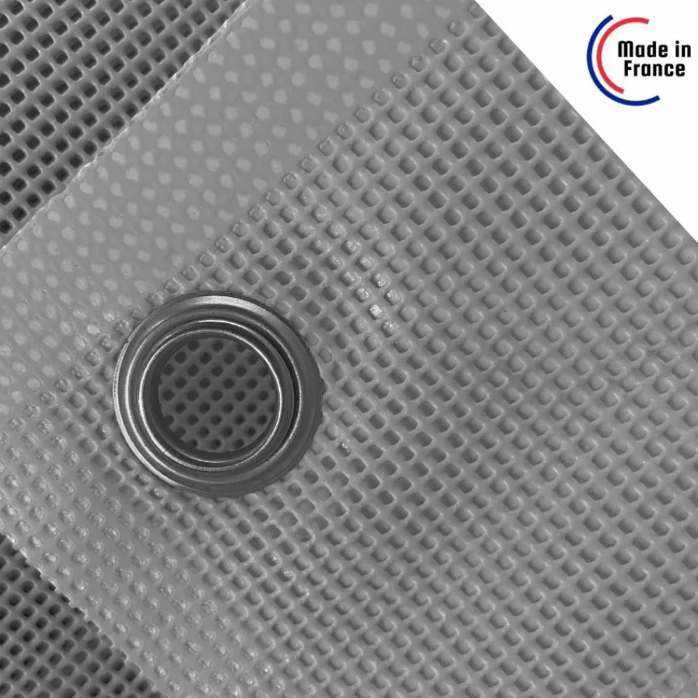 Tecplast - Bâche micro-perforée mp460mu 3x5 m - grise - garantie 5 ans Online