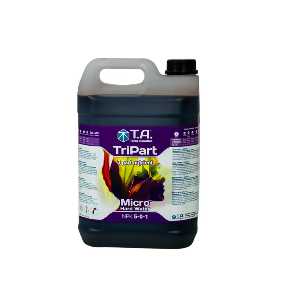 Terra Aquatica Engrais | - Tripart micro eau dure 5 litres
