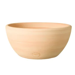 Terrablanca Cache-Pots Et Bacs D'Intérieur|Pots, Jardinières Et Carrés Potagers | - Coupe en terre cuite claire Ø 40 x H. 20 cm