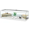 Terratlantis - Aquarium pour tortue aquatique équipé blanc L.104 x l.40 x H.30 cm Online