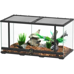 Terratlantis - Terrarium Smart Line Noir L.88xP.45xH.45cm Discount