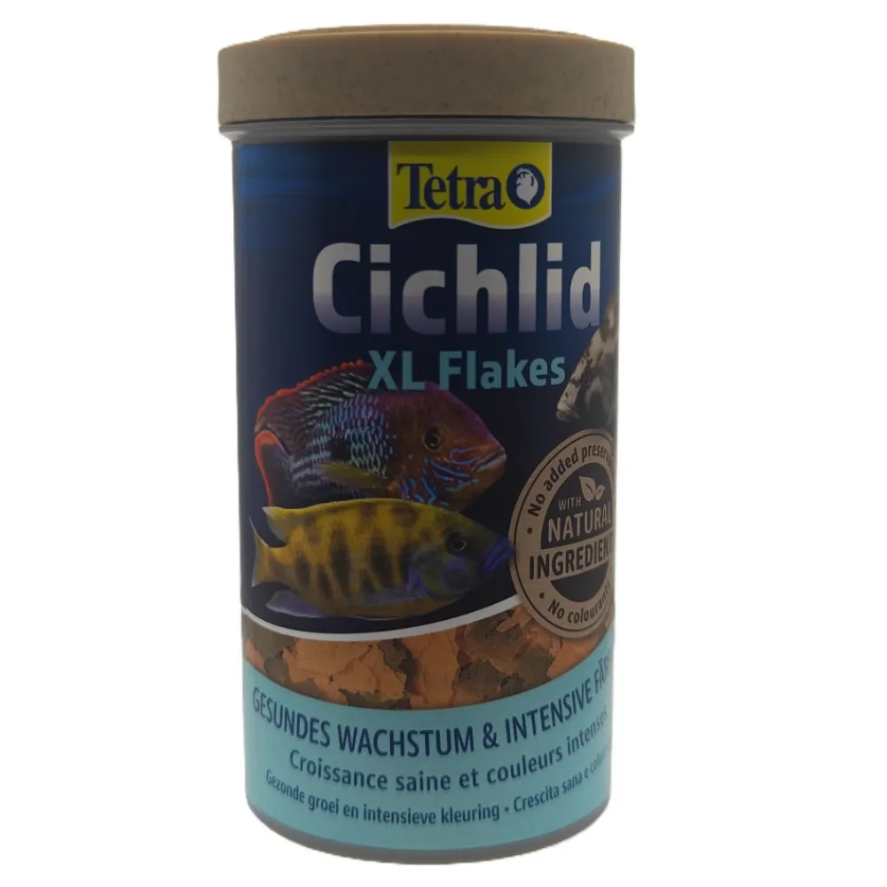 Tetra Alimentation | - Cichlid xl flocons 80 g 500 ml nourriture pour cichlidés et poissons d'orne