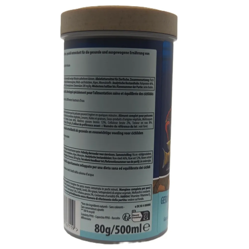 Tetra Alimentation | - Cichlid xl flocons 80 g 500 ml nourriture pour cichlidés et poissons d'orne