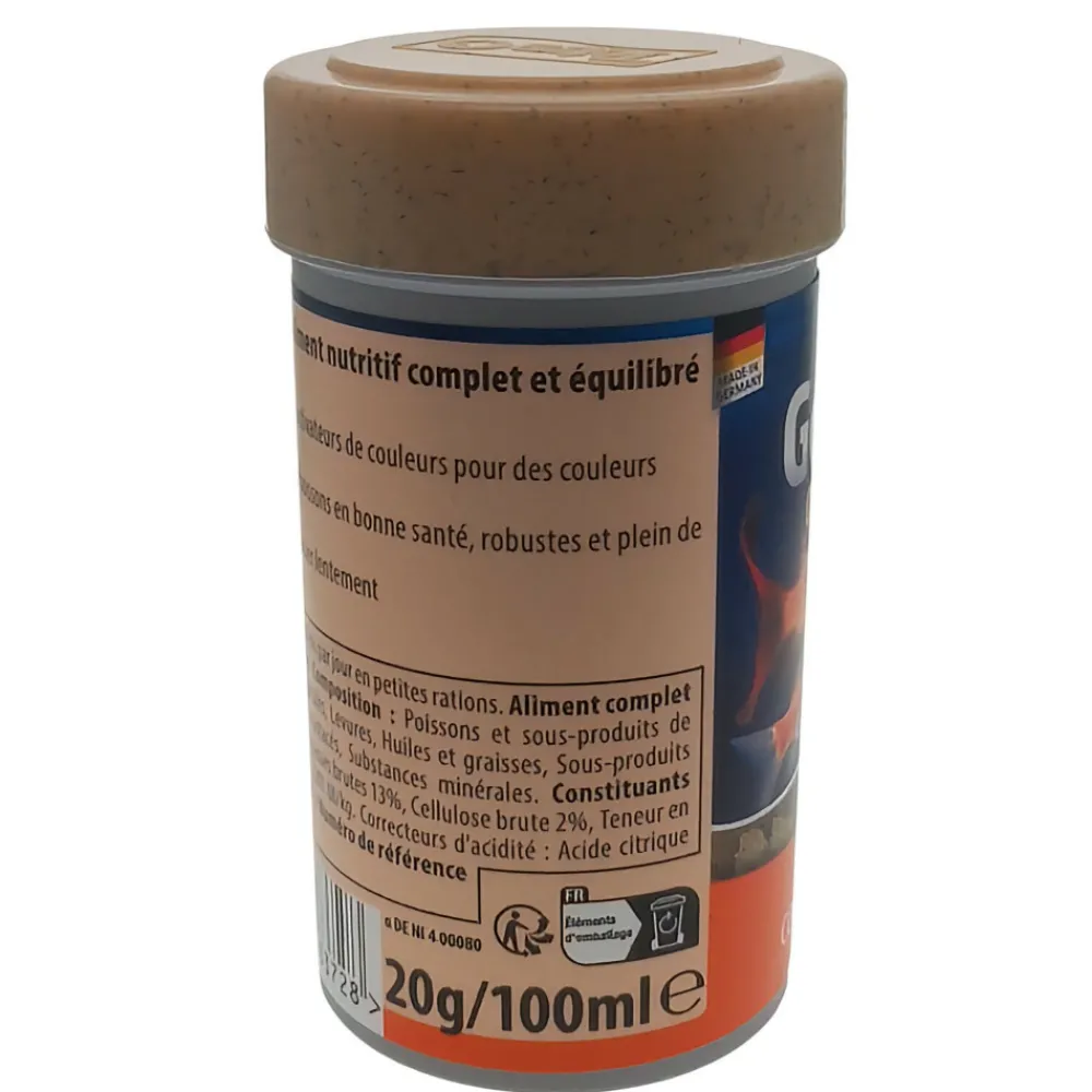 Tetra - Goldfish flocons couleur 20g - 100ml aliment complet pour les poissons roug New
