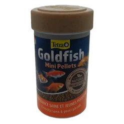 Tetra - Goldfish mini pellets 42 g -100 ml aliment complet pour les jeunes poissons Hot