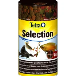 Tetra Alimentation | - Menu selection 4 aliment complet pour poissons tropicaux 95g/250ml