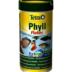 Tetra Alimentation | - Phyll flakes, melange flocon pour poissons d'ornement 52g/250ml