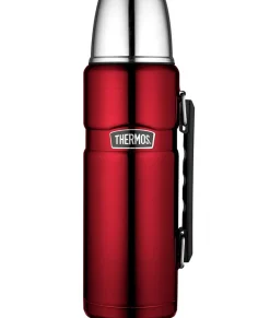 NA Thermos bouteille isotherme 1.2l rouge - 184803 Sale