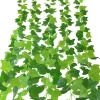 NA Plantes Artificielles | Tige de plante artificielle en plastique, plante grimpante de 2 mètres de long