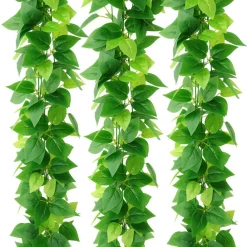 NA Plantes Artificielles | Tige de plante artificielle en plastique, plante grimpante de 2 mètres de long