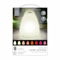 Toilinux Eclairage D’Extérieur | - Lampe led d'extérieur à poser avec poignée et télécommande - multicouleur