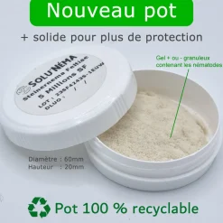 Tout Pour Les Nuisibles - Kit nématodes 5 millions + 10 pièges collants xxl - contre les mouches du terreau - formulation gel longue durée pour traiter 25 pot Discount