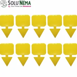 Tout Pour Les Nuisibles - Kit nématodes 5 millions + 10 pièges collants xxl - contre les mouches du terreau - formulation gel longue durée pour traiter 25 pot Discount
