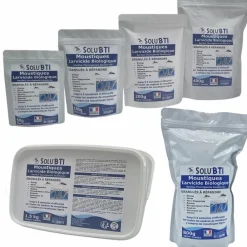 Tout Pour Les Nuisibles Traitement Et Pulvérisation | - Solu'bti - moustiques - 1,5 kg de larvicide biologique