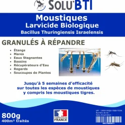 Tout Pour Les Nuisibles Traitement Et Pulvérisation | - Solu'bti - moustiques - 800 gr de larvicide biologique
