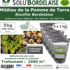 Tout Pour Les Nuisibles Traitement Et Pulvérisation | - Solu'bordelaise - 5 kg de bouillie bordelaise - mildiou de la pomme de terre - utilisable agriculture biologique - 5 sachetsde 1kg
