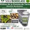 Tout Pour Les Nuisibles Traitement Et Pulvérisation | - Solu'bordelaise - 3 kg de bouillie bordelaise - mildiou de la pomme de terre - utilisable agriculture biologique - 3 sachets de 1kg