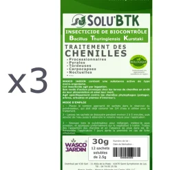 Tout Pour Les Nuisibles Traitement Et Pulvérisation | - Solubtk -pyrale du buis 90gr bacillus thuringiensis -insecticide