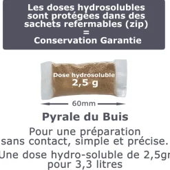 Tout Pour Les Nuisibles Traitement Et Pulvérisation | - Solubtk -pyrale du buis 90gr bacillus thuringiensis -insecticide