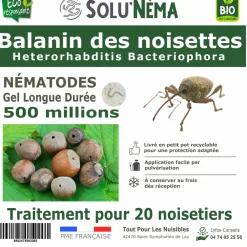 Tout Pour Les Nuisibles - Solunéma-nématodes balanin des noisettes- (hb) 500 millions pour 20 noisetiers Outlet