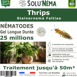 Tout Pour Les Nuisibles Anti-Nuisibles | - Solunéma - thrips - nématodes (sf) - 25 millions pour traiter jusqu'à 50 m²