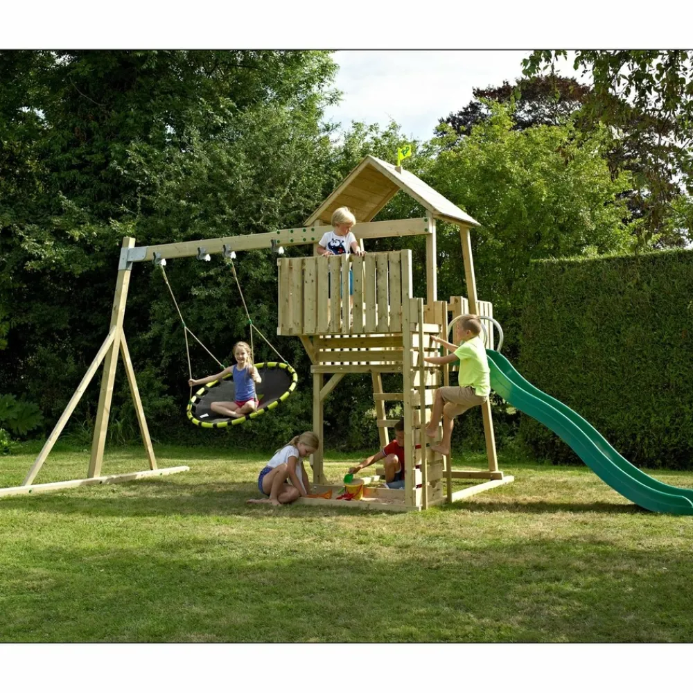 Tp Toys - Aire de jeux bois kingswood Discount