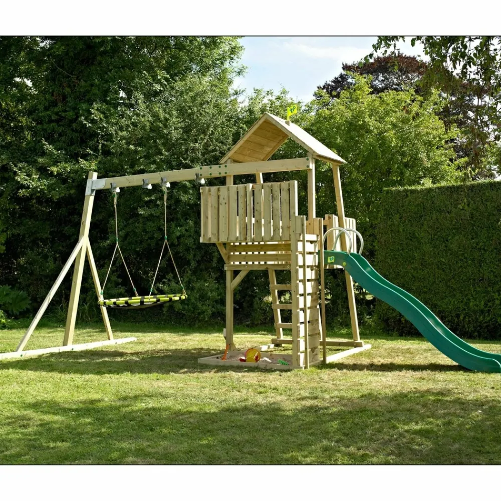 Tp Toys - Aire de jeux bois kingswood Discount
