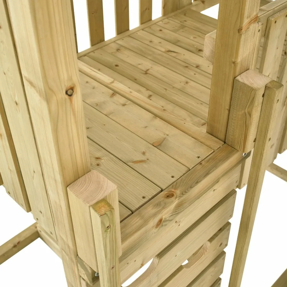 Tp Toys Jeux D'Extérieur | - Aire de jeux bois kingswood