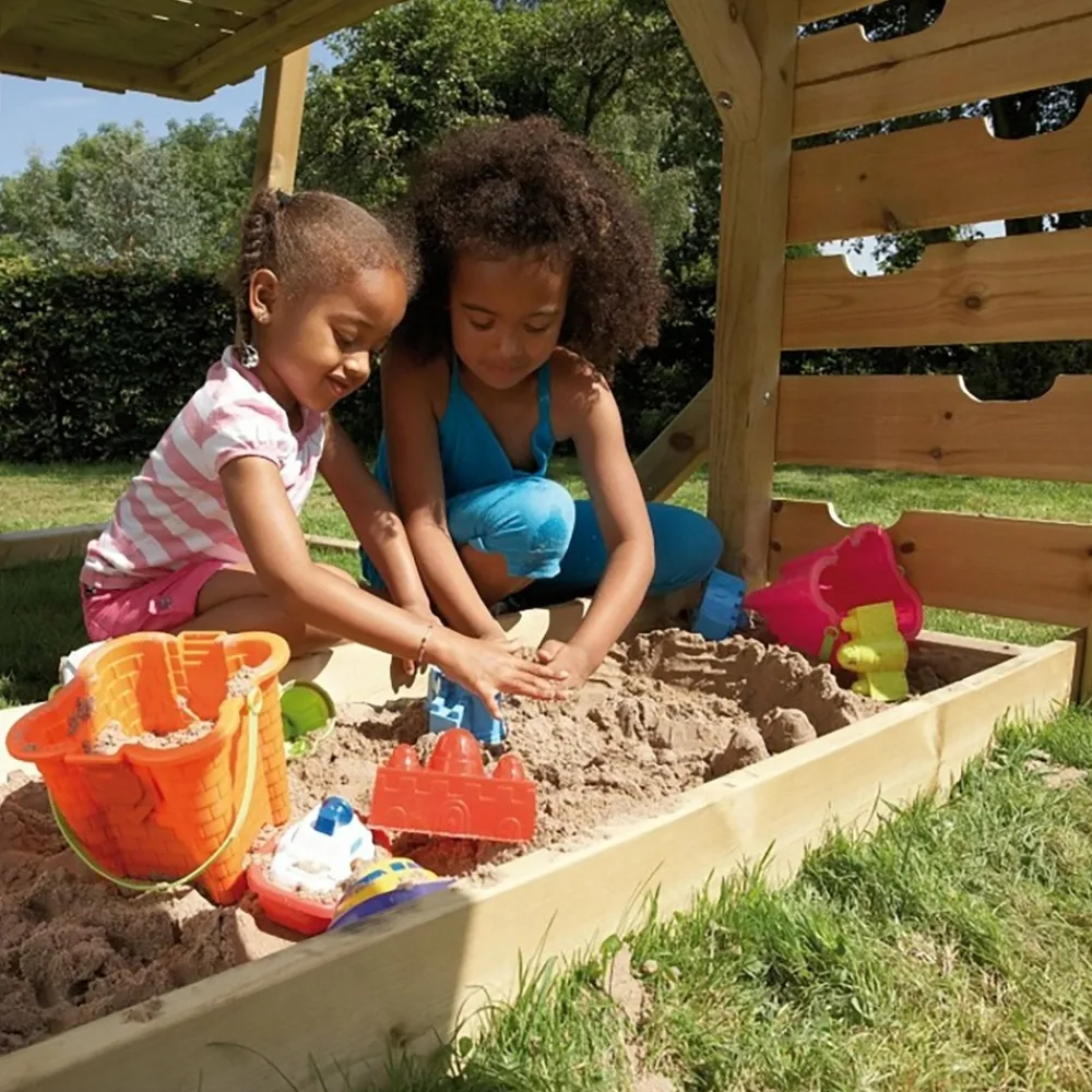 Tp Toys Jeux D'Extérieur | - Aire de jeux bois kingswood