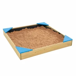 Tp Toys Jeux D'Extérieur | - Bac à sable bois fsc® avec bâche de fond et couverture de protection