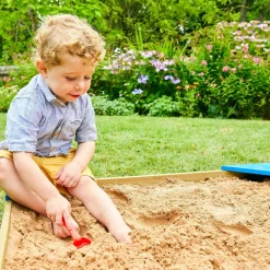 Tp Toys Jeux D'Extérieur | - Bac à sable bois fsc® avec bâche de fond et couverture de protection
