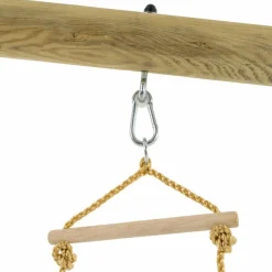Tp Toys - Échelle corde 5 barreaux bois pour portique h190-250cm New