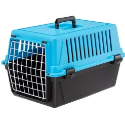 NA Paniers, Transports Et Chatières | Transport rigide pour chats et chiens de petite taille atlas 10 el, porte an acier plastifié, grilles pour l'aération