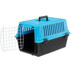 NA Paniers, Transports Et Chatières | Transport rigide pour chats et chiens de petite taille atlas 10 el, porte an acier plastifié, grilles pour l'aération