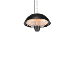 Tristar Chauffage D’Extérieur | - Chauffage de patio suspendu ka-5273 1500 w halogène noir